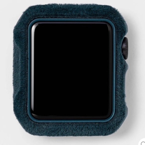 Heyday Apple watch case bumper protector 38/40 MM blue velvet new in box - Picture 7 of 7